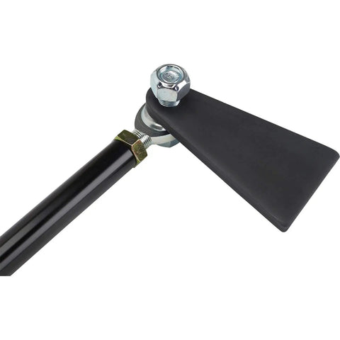 Weld On Rear Panhard Bar Track Rod Kit For Parallel Mount Multi Link Suspensions Universal Fit To Control Lateral Axle Movement In Coil Spring Or Coil Over Setups Built Tough With High Quality Components, black rod end and weld-on bracket