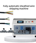 Heavy Duty Touch Screen Wire Strippers For Double Sheath Cables, automatic wire stripping machine with digital controls.