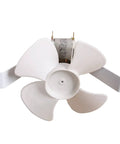 Evaporator Motor Kit 63C31-001A Replacement For Commercial Refrigeration OEM Grade Fit Durable Construction Easy Install Maintains Cold Temps Quiet Operation Reliable Component To Restore Cooling Performance, white 4-blade fan