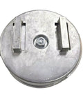 Top view of Lightweight Aluminum Tie Wire Reel With Rewind Knob, Quick Pre Coiled Wire Feed, Rugged Alloy Construction With Steel Wear Part
