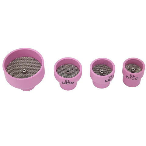 Pro Grade Ceramic Welding Cup Set With Alumina Cups And Gas Lens Kit For TIG Welding WP17 WP18 WP26 High Temperature 2000F