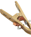 500A Welding Ground Clamp Copper Grip Brass A Shape Earth Clamp for MIG TIG ARC Welding Machines Lightweight Compact