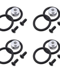 4 Pack RC Airplane Prop Saver 3.17mm Shaft Kit With Screws And Rubber O Rings For Electric Brushless Motors