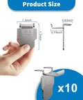 Heavy Duty Drywall Canvas Hangers And Claw Hooks Damage Free Picture Hanging Kit Secures Forty Pounds quickly, size and steel construction details.