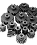 Hardened 32P Pinion Gear Set For 1/10 RC Cars 0.8 Metric Pitch 3.175mm Shaft Includes 10T 11T 12T 13T 14T Pinions