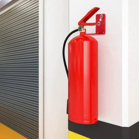 Heavy Duty Fire Extinguisher Wall Mount Brackets 40 Pack Universal Iron Hooks For 5 To 40 Pounds Built Tight And No Headache Install Real Deal Safety Hardware For Garage Or Business