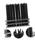 28-Piece Cylindrical Punch Set for Positioning Drilling and Mechanical Repairs, Handy Hand Tool Kit With Punch Base and Close-up Tips