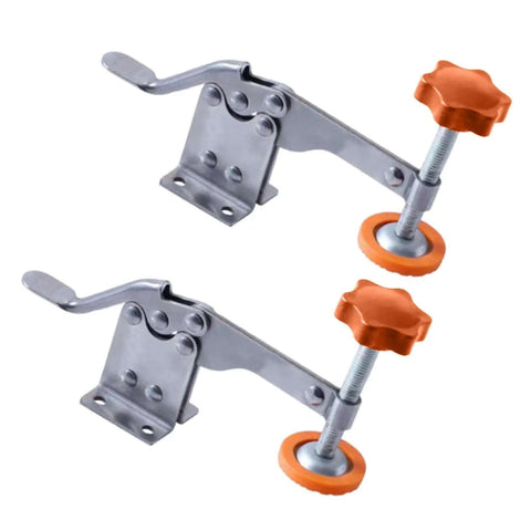 Toggle Clamps Adjustable Stainless Steel Quick Release Hand Tool For Smoker Lids Cases Trunk Doors And Woodworking Projects Durable