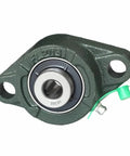 UCFL201 UCFL202 UCFL203 Heavy Duty Flange Ball Bearing Unit With Cast Iron Housing For Agricultural Machinery Professional Industrial Equipment Self Aligning Design For Smooth Operation Rock Solid Steel Parts Built Tough Long Run Rugged Conditions. UC202 green cast iron flange bearing unit