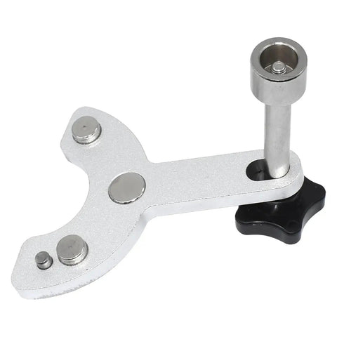 Pro Level Camshaft Alignment Locking Timing Tool Kit For Volvo 1.5T 1.6T 2.0T 2.3T EcoBoost And Jaguar Land Rover Evoque 2.0T, silver steel tool for engine repair.