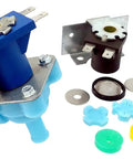 Upgraded Dishwasher Water Inlet Fill Valve Assembly For Whirlpool KitchenAid Replaces WP4171000 AP6009171 4171000 parts displayed