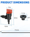 Fuel Tank Pickup Tube Kit Fits Club Car DS 1982-2015 And Precedent Gas Golf Carts 2004-2011 dimensions diagram.