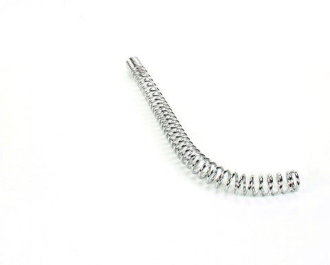 Pre-Rinse Overhead Spring In Chrome Plated Steel For Commercial Kitchens, OEM Replacement Part on white background