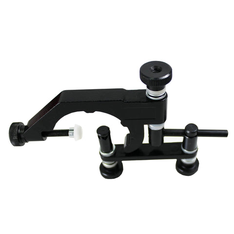 Side view of HFS Dial Test Indicator Holder for Bridgeport mill, 1-7/8 in clamping diameter, aluminum alloy