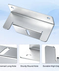 Close-up of Z bracket from 16 Piece Solar Panel Mounting Bracket Kit With Z Brackets Lightweight Aluminum Corrosion Free Construction Perfect For RVs Trailers Vans Yachts And Off Grid Roof Installations