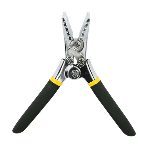Pro Grade Sheet Metal Bending Pliers Hand Seamer 80mm with ergonomic handle for metal fabrication and DIY projects.