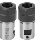 Collet Chuck For Deep Hole Processing With Motor Shaft Spindle Adapter 8mm, precision steel body, close-up view