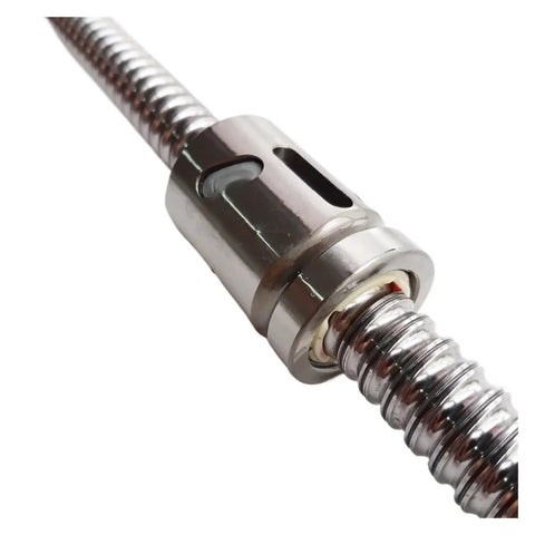 Close-up of Beefed-Up Ballscrew 2005 With SCI2005 750mm Single Unit, showcasing smooth ultra quiet bearings and wear-resistant finish.