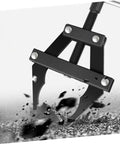 Heavy Duty Motorcycle Chain Tensioner Tool Slick Gear Adjuster Fastener For Shop And Garage Work No Sweat Tuning Tight Bike Maintenance Gear Ready Durable Build For Smooth Cruising Daily close-up of rugged steel tool gripping surface.