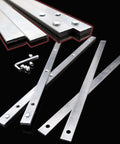 Guide Rail Connector Set for Track Saws Self Aligning Keeps Rails Straight for Long Cuts Fits Integrated TSlots And Most Rail Systems