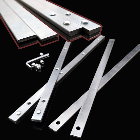 Guide Rail Connector Set for Track Saws Self Aligning Keeps Rails Straight for Long Cuts Fits Integrated TSlots And Most Rail Systems