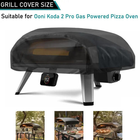 Heavy Duty 600D Waterproof Pizza Oven Cover For 18 Inch Koda 2 Pro Gas Powered Portable Oven Outdoor Weatherproof Shield