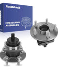 Rear Wheel Hub Bearing Assemblies With ABS For 2004-2009 Prius, 2003-2008 Corolla, And 2003-2008 Pontiac Vibe Left And Right Two Piece Set