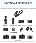 Image showing Adjustable Nylon Lanyard For DJI Avata 2 Avata FPV Remote Controller 3 2 Phantom 3 4 RC Transmitter Neck Strap Anti Drop Belt Sling For Car Keys Door Keys Camera School ID Handheld Game Console with universal compatibility."}