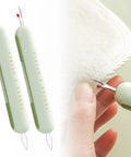Green 2 In 1 Needle Threader And Seam Ripper Kit For Sewing And Crafting, Upgraded Threading Tool And Seam Remover, Handy For Hand Sewing