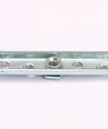 Close-up of metal part for 24mm Wheel Dia Steel Rail Hanging Trolley Wheel Sliding Track Roller With 90kg Load Bearing And Nuts H4 3