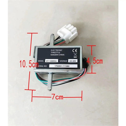 High Performance Handle Accelerator Speed Regulator Travel Switch For Excavators And Forklifts Heavy Duty Engine Control Part, 10.5x7cm, durable plastic.