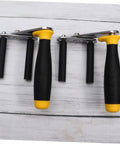 One Pair Adjustable Drywall Hoist And Gypsum Board Lifter Featuring Non Slip Safety Handles for moving plasterboard, ceramic tiles.