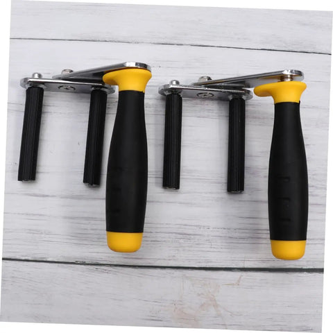 One Pair Adjustable Drywall Hoist And Gypsum Board Lifter Featuring Non Slip Safety Handles for moving plasterboard, ceramic tiles.