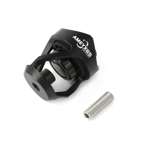 Black CNC Anodized Bow Stabilizer Weight Balance Bar Shock Absorber for Recurve and Compound Bows Five Sixteen to Twenty Four Thread