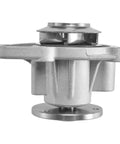 Heavy Duty Engine Water Pump for Jeep Compass and Patriot, aluminum construction, side view, compatible with factory parts.