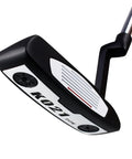 Close-up of 35 Inch Right Handed Golf Putter For Men With Rubber Grip Blade Design, Durable Indoor Outdoor Training Putter head