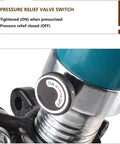 Pressure relief valve switch on 30T Hydraulic Gear Puller Kit With 2-Jaw And 3-Jaw Separator Tools For Pro Grade Pulls