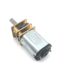 Compact N20 Dc Motor With 6V Miniature Gear Reducer Delivering Knockout Torque And Slick Shift Control Up To Three Thousand Rpm motor close-up with gearhead for robotics and DIY projects.