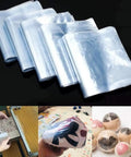 Hassle Free 100 Pack Clear Pvc Heat Shrink Bags 7X10 Inches For Packing Gifts Soaps Bath Bombs Dvd Cd And Candles Smooth Seal Quick Shrink Tight No Sweat Diy Wrapping Films Top Shelf Protection.