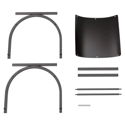 Indoor Firewood Rack And Log Holder For Fireside, Sturdy Steel Construction With Powder Coating assembly parts
