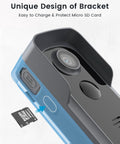 Close-up view of 2K Wireless Doorbell Camera With Adjustable Mount No Monthly Fee Local SD Storage Real-Time Alerts Motion Detection.