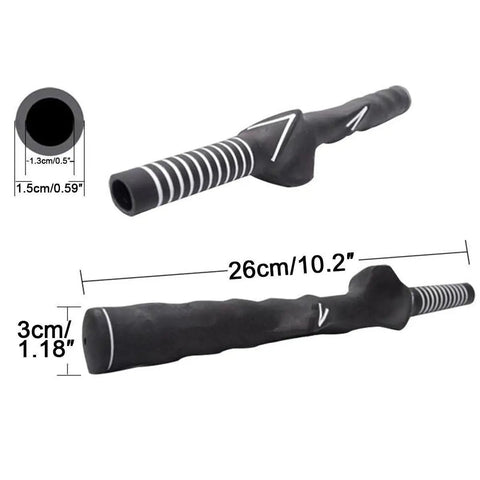 Left Hand Golf Training Grip For Beginners LH Practice Aid To Improve Swing And Grip Placement With Realistic Feel 10 Inch