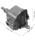 Rocker Gear Replacement For Electric Oscillating Fans With Wind Flow Heavy Duty Fan Gear, aluminum alloy, commercial use