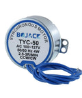 Two Pack Synchronous Turntable Motors For Cup Turners And Tumblers AC 100-127V 50/60Hz 4W 2.5 To 3 RPM CW CCW 2 Inch