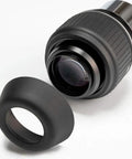 2 Inch Telescope Eyepiece With Ultra Wide 70 Degree View And 20mm Eye Relief For All Day Comfort, lens and eyecup on white background