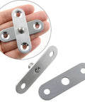 4 Piece Set 360 Degree Invisible Door Hinge Made From Stainless Steel 304 Concealed Pivot Hinge for cupboards, interior doors, close-up view