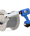 Cordless Electric Cable Cutter With Ratchet Action, 30mm To 65mm Wire Cutting Tool With 80kN Hydraulic Power cutting cable spool