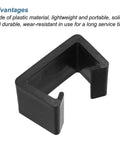 Heavy Duty Patio Furniture Clips 4 Pack 59mm Diameter Rattan Sofa And Wicker Chair Fasteners For Outdoor Garden Black Locks