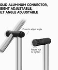 Go To Poolside Shade Umbrella For Above Ground Pools, Big Sunshade For Oval Or Rectangular Pools, angle adjustability connector