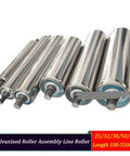 Rugged As Nails Heavy Duty Replacement Conveyor Rollers Galvanized Steel Idlers For Assembly Lines And Unloading Systems Built Tough With Flexible Diameters For No Sweat Production Upgrades - Various sizes from 100 to 550mm.